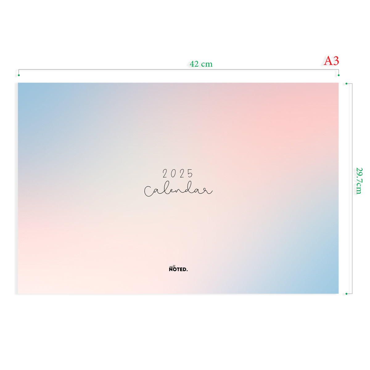 Desktop calendar