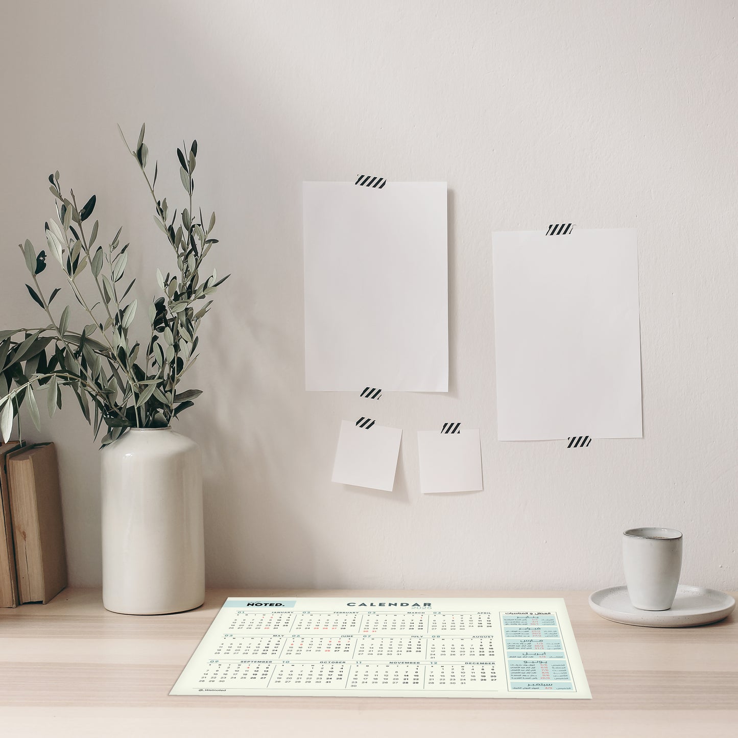 Wall & Desktop Calendar